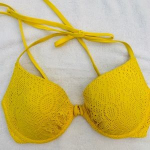 Sunshine Yellow Swim Top 🌞